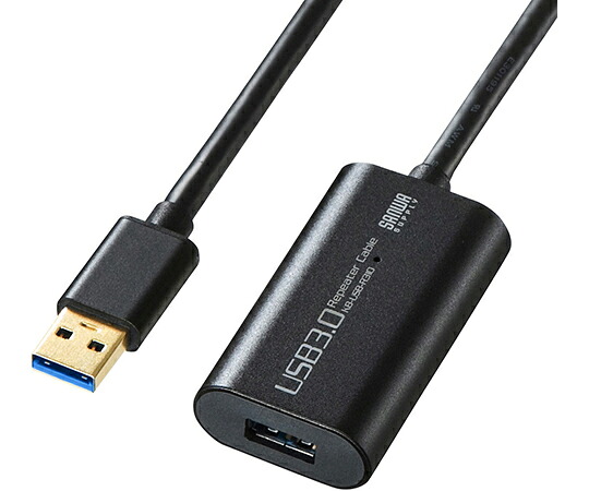 サンワサプライ USB3.0アクティブリピーターケーブル10m 1個 KB-USB-R310