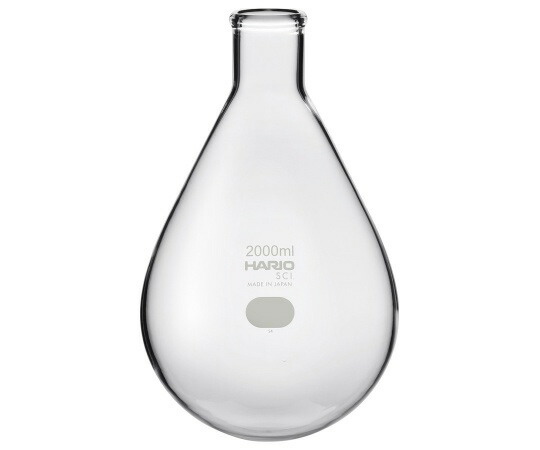 HARIO なすフラスコ　2000mL 1個 NF-2L SCI
