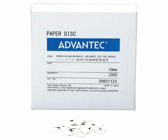 ADVANTEC ペーパーディスク　10mm 1箱(1000枚入) 49006010｜Shop de clinic店 9,424円