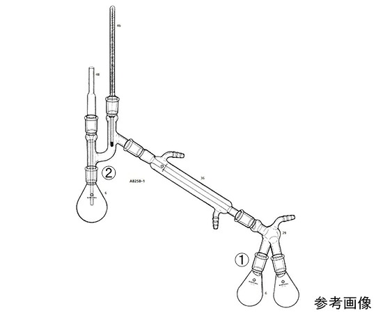 桐山製作所 減圧蒸留装置 1セット AB25B-1-4