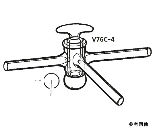 桐山製造所 無意味さまかない方（三方） 1個 V76C-4-3