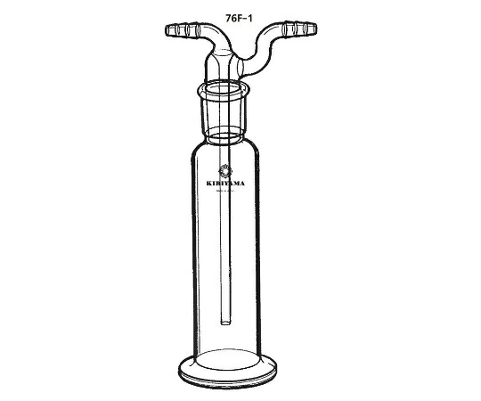 桐山製作所 洗滌瓶 1個 76F-1