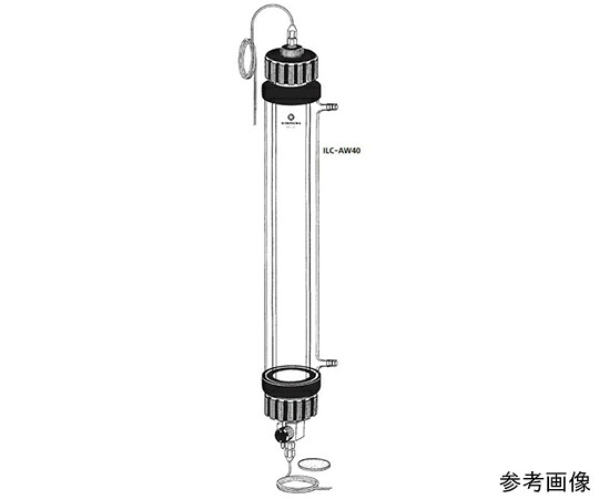 桐山製造所 上衣付縦列 耐圧0.98MPa以内 1個 ILC-AW40-500