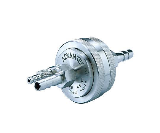 ADVANTEC ステンレスラインホルダー KS-47 1台 17307400