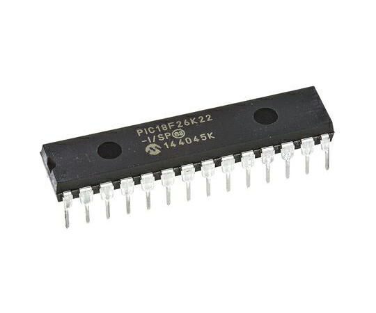 Microchip マイコン　PIC18F　8ビット　RISC　28-Pin　SPDIP 1セット(15個入) PIC18F26K22-I/SP