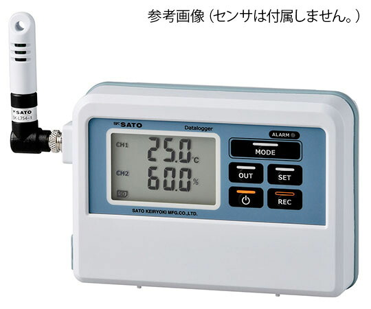 店内全品ポイント5倍★要エントリー★佐藤計量器製作所 温湿度データロガー（指示計のみ）　記憶計 1個 SK-L754｜Shop de clinic店