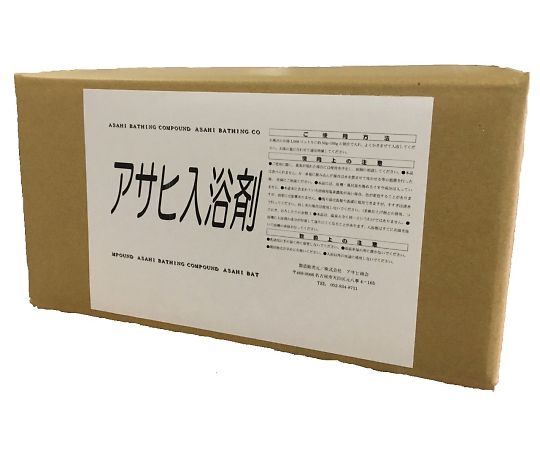 アサヒ商会 入浴剤　Aセット【お茶、あやめ、国産レモン、もも】　（2.5kg×4袋） 1箱(4袋入)