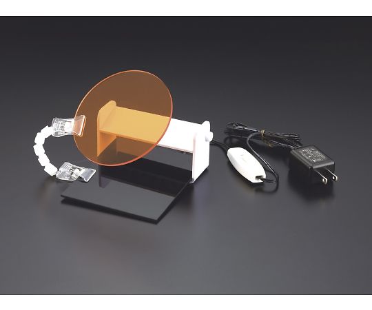 サンプラテック パウダーコンパクトLEDビューワー 470nmLED 1台 26955 温度計・湿度計-温度計-DIY・工具