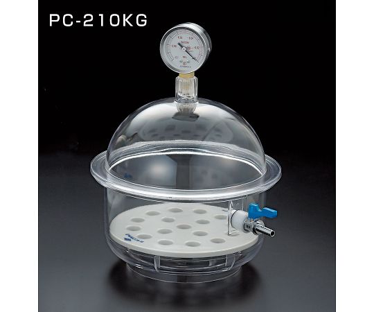 店内全品ポイント5倍★要エントリー★サンプラテック 真空ポリカデシケーター PC-210KG 1台 04705|Shop de clinic店