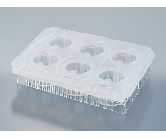 サンプラテック iP-TECR灌流アタッチメント 6ウェルプレート用 6well 1組(2個入) 30523