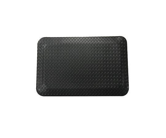セーフラン安全用品 高耐久疲労軽減マット　60×90cm　黒 1枚 J2290