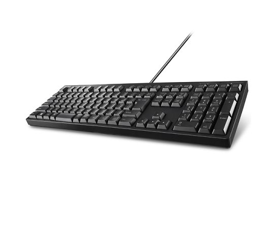 BUFFALO USB接続　有線ディープストロークパンタグラフキーボード　ブラック 1個 BSKBU510BK