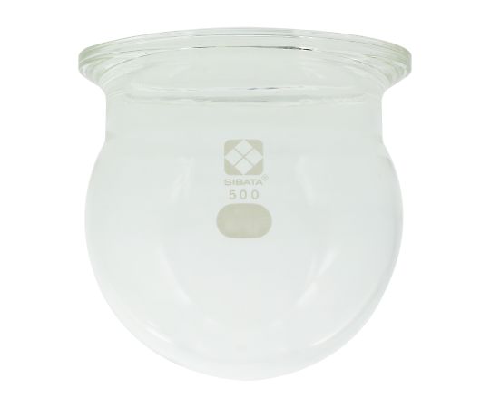 柴田科学 セパラブルフラスコ　丸形　バンド式　85mm　500mL