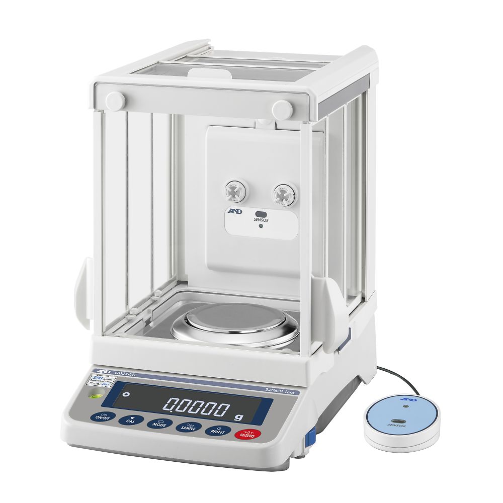 エー・アンド・デイ 目盛り調整用重り内蔵型天びん GX-AEつづき物  ひょう量:220g 最小限度見せびらかす:0.0001g  JCSS目盛り調整付 GX224AE-00J00
