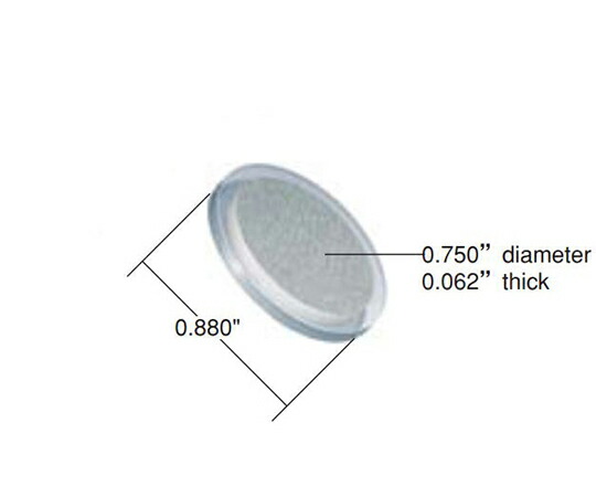 IDEX フリット 2μm SEMI-PREP STAINLESS STEEL 141.9μL(10pk) 1仕掛ける(10個入) A-332X 花・ガーデン・DIY-温度計-DIY・工具