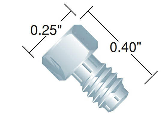 IDEX メールナット SS(10pk) 1セット(10個入) U-400X