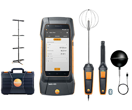テストー マルチ環境計測器 testo 400 PMVセット 1セット 0563 0401
