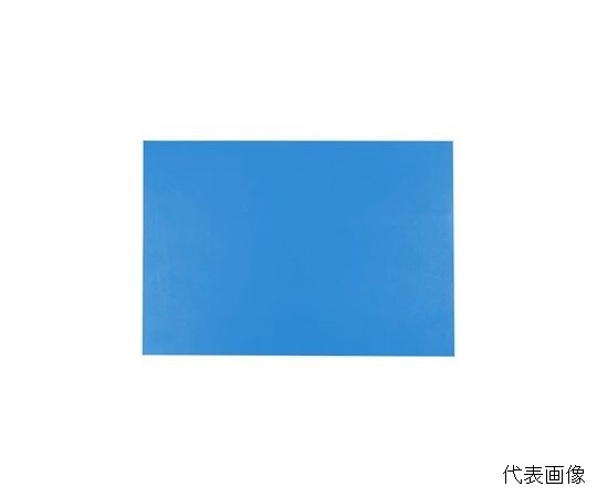 DESCO 静電気拡散性ラバーマット　青　1m×2m 1巻 1891 1X2