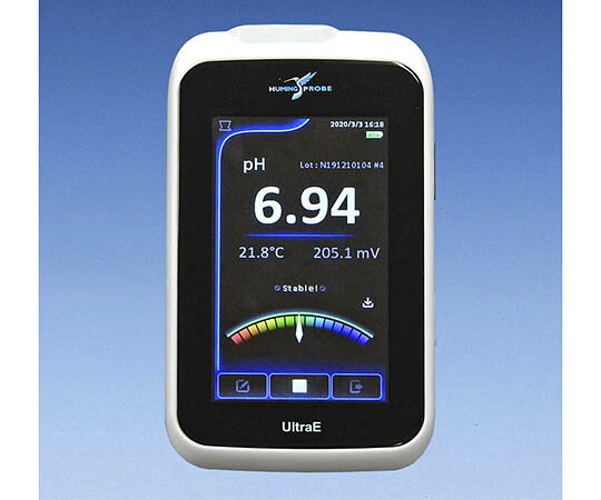 余分の物 HUMMING PROBE 携帯型pH米突 ディスポ電極式 1書き割り UEUX100