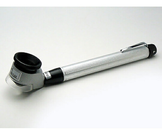 クリアー光学 LEDライト付鑑定ルーペ　高倍率　収差補正コートレンズ　30倍　8mm 1個 I-CG30