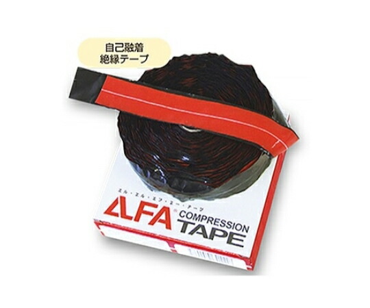 前田シェルサービス LLFAテープ　赤 1個 R1-5-8AJP