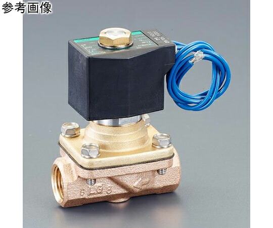 その他 2方向電磁弁（パイロットキック式） AC200V・Rc1/4\" 1個 EA153HC-22