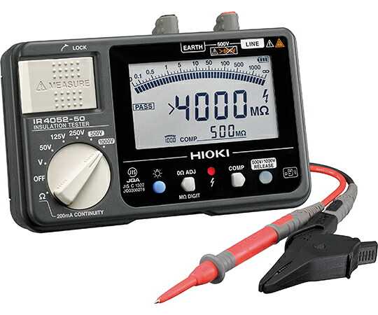 日置電機 絶縁抵抗計 1セット IR4052-50