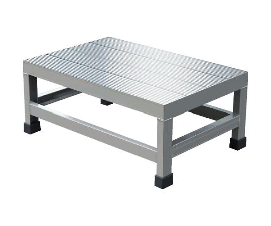 店内全品ポイント5倍★要エントリー★トラスコ中山 アルミ製溶接一体構造型作業台 一段(完成品) W600×D400×H250 1台 WTDB-6425|Shop de clinic店