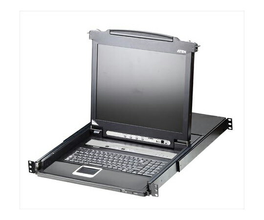ATENジャパン 17inLCD一体型16界面KVMドロワー 遊撃手軌跡 1式 CL5716MJJS