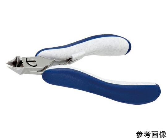 IDEAL-TEK ESD精密ニッパ　先細リリーブ形　フルフラッシュ刃　120mm 1丁 ES5542-CR-BG-IT