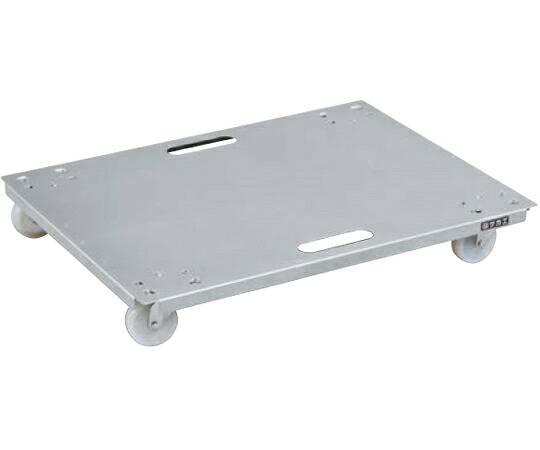 店内全品ポイント5倍★要エントリー★サカエ アルミフラットキャリー W650×D450×H83mm 1台 SUC-64FAL|Shop de clinic店