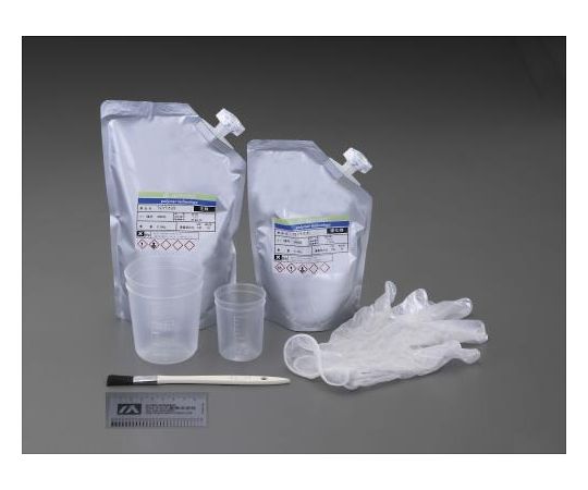 アルファ実業 混凝土ひび割れる取りつくろう剤一揃いの道具(夏用) 1.0kg 1書き割り EA934KC-12