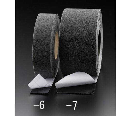 エスコ 50mm×18.3m滑り止めテープ(耐水・耐油/黒) 1巻 EA944DB-6