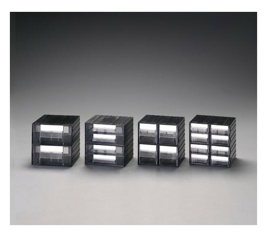 エスコ 連結収納（引出し）　225×225×225mm/2列4段 1個 EA957CA-4