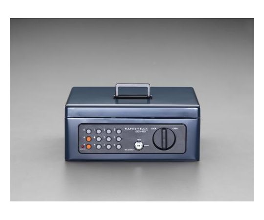 店内全品ポイント5倍★要エントリー★エスコ 315×225×135mm手提げ金庫 1個 EA961KA-42|Shop de clinic店