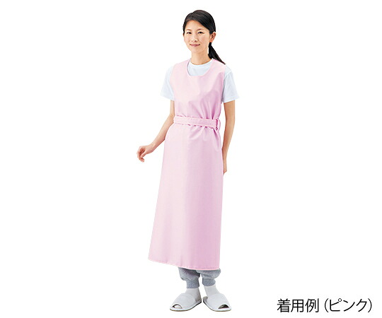 店内全品ポイント5倍★要エントリー★【おまとめお得な２個セット】入浴介護用エプロン （ひもタイプ） ピンク／M 403306 M フットマーク｜Shop de clinic店 8,108円