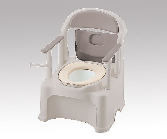 ポータブルトイレ (きらく) (やわらか便座/580×568×768～868mm) PY2型 リッチェル