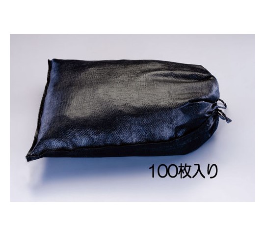 エスコ 土のう袋（耐候性・黒/100枚）　480×620mm 1組 EA997Z-17B 15,136円