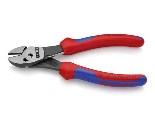 店内全品ポイント5倍★要エントリー★KNIPEX 強力型ニッパー（グリップ・バネ付）　180mm 1個 EA536KD-19｜Shop de clinic店