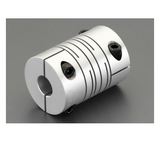 エスコ フレキシブルカップリング(クランピング) 8×10mm/32mm 1個 EA969BE-3