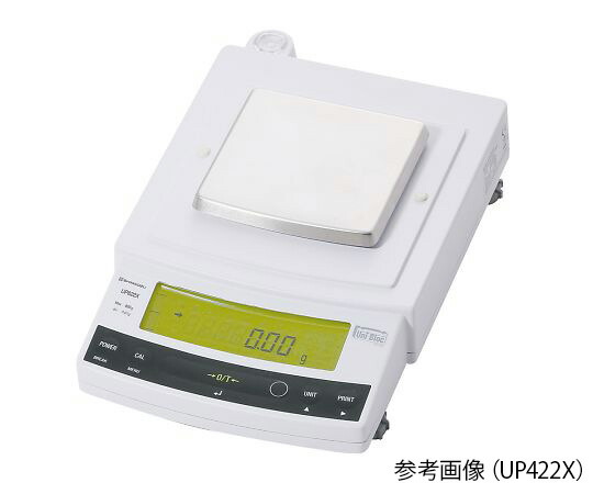 島津製作所 上皿天びん　UP-X・校正分銅内蔵タイプ　420g　最小表示：0.001g 1個 UP423X