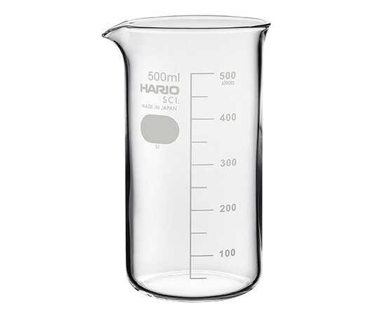 HARIO トールビーカー　500mL　24個入 1箱(24個入) TB-500 SCI