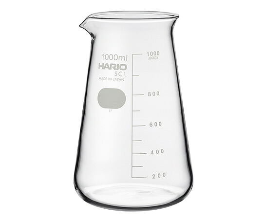 HARIO コニカルビーカー　1000mL　12個入 1箱(12個入) CB-1L SCI