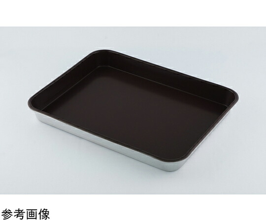 店内全品ポイント5倍★要エントリー★アズワン フッ素コーティングアルミバット 1号 309×373×43mm 1個|Shop de clinic店