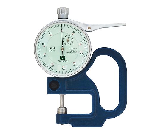 店内全品ポイント5倍★要エントリー★新潟精機(SK) ダイヤルシクネスゲージ 1台 WDT-10SPS|Shop de clinic店