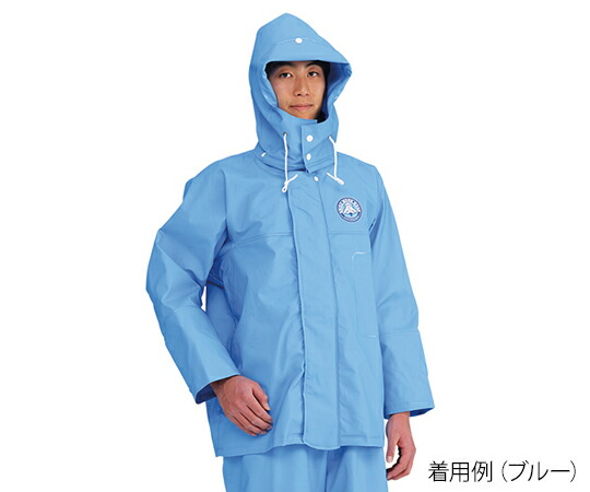 阪神素地 水産ジャケット（フィッシャーマンジャケット） ブルー M 1着 RA-96