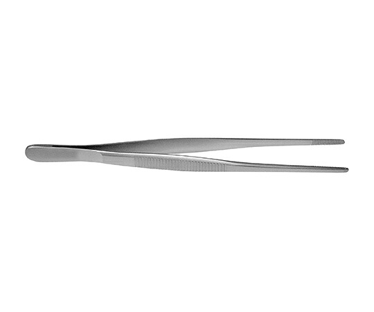 YDM ピンセット 180mm 幅3.5mm 1本 DA06S