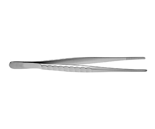 YDM ピンセット 230mm 幅4mm 1本 DA23S