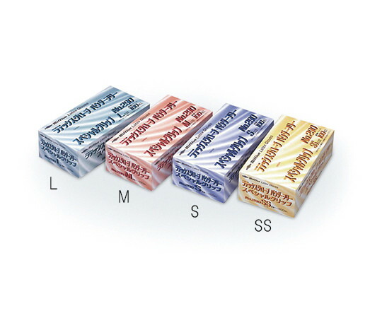共和 ラテックスグローブ　No.280（粉なし）　1ケース（100枚×10箱入）　S 1ケース(100枚×10箱入) LH-N652-S