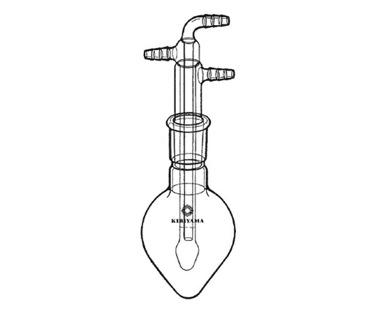 桐山製造所 圧砕機氏昇華管(水冷型)200mL 1個 W77-2-2